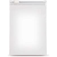 Los mejores  - 100 bolsas con cierre deslizante DIN A4- 225 x 310 mm- grosor de 60 µm- calidad prémium- transparentes- aptas para…